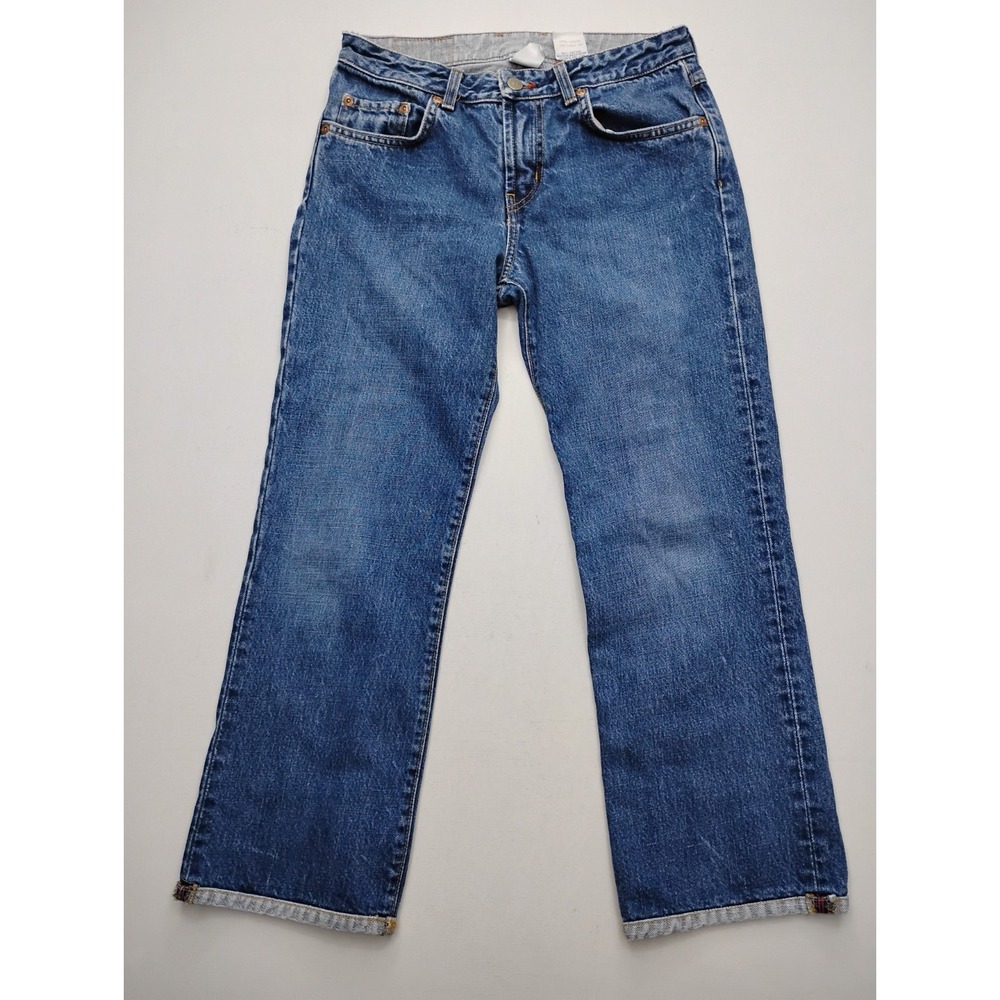 Lucky Brand Jeans Cropped Womens Size 4 Made in USA Y2K Capri